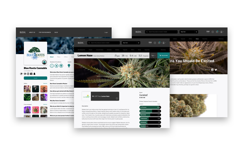 Bushl – The Cannabis Marketplace screenshot 2